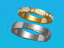 結婚指輪　幅広