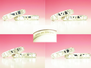 結婚指輪 ローマ数字