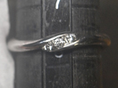 結婚指輪　オーダー ダイヤ