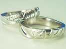 結婚指輪　人魚