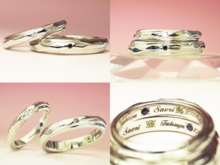 結婚指輪  オーダーメイド デザイン